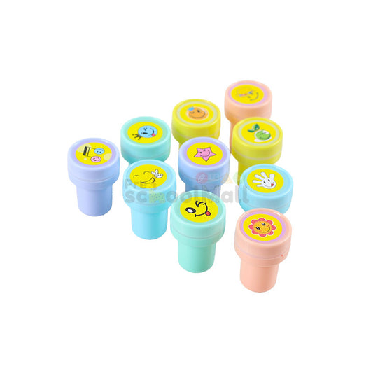 10 PCs Smileys Stamp Set