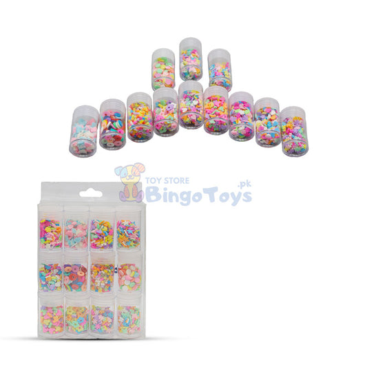 12 Pcs Sprinkles Nail Art Slices Fashion 0521 Set of 2
