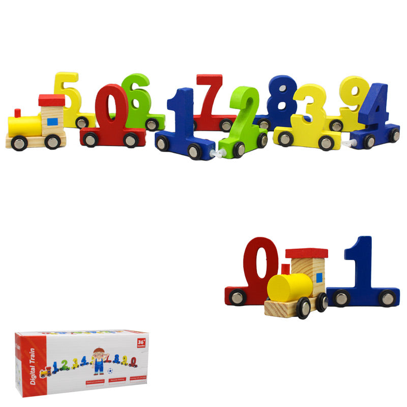 Wooden Number Train (1163)