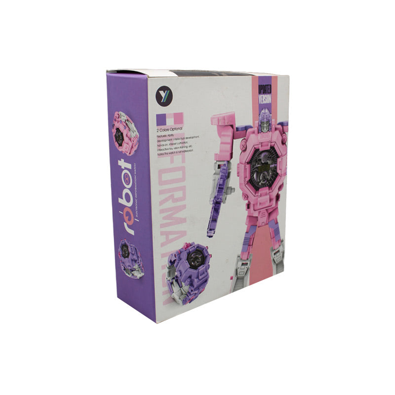 Robot Electronic Deformation Watch