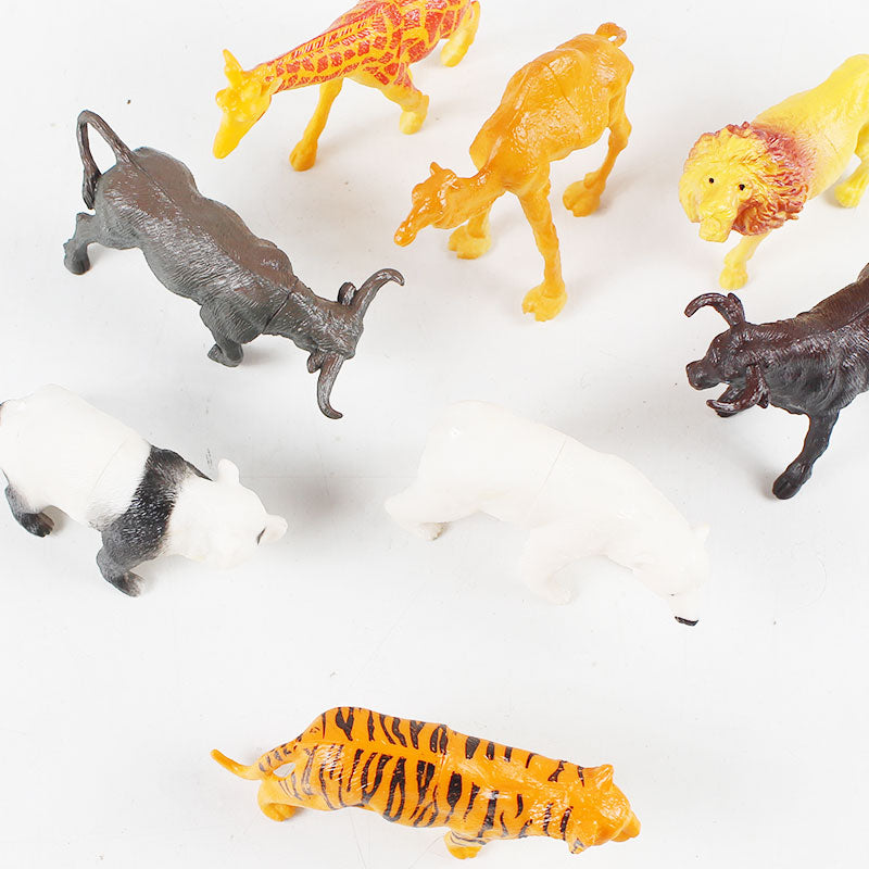 Wild Animal World for Kids 8 Pcs #0720