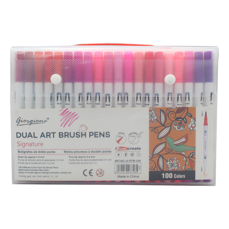 Dual Tip Brush Marker