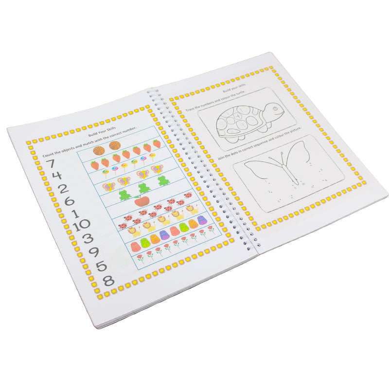 120 Pages Preschool Activity Book