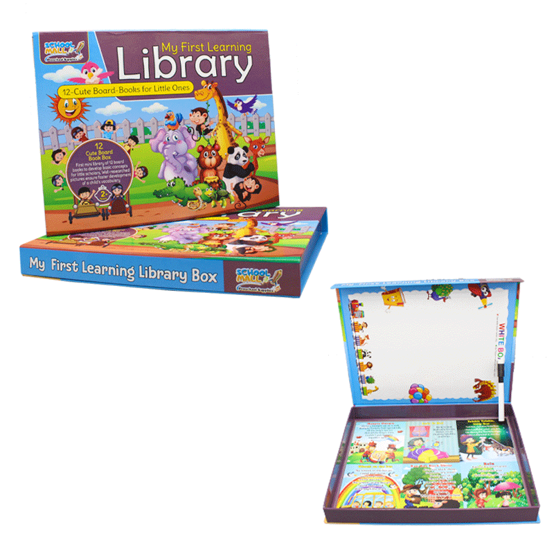 My First Learning Library Box 12 Cute Books