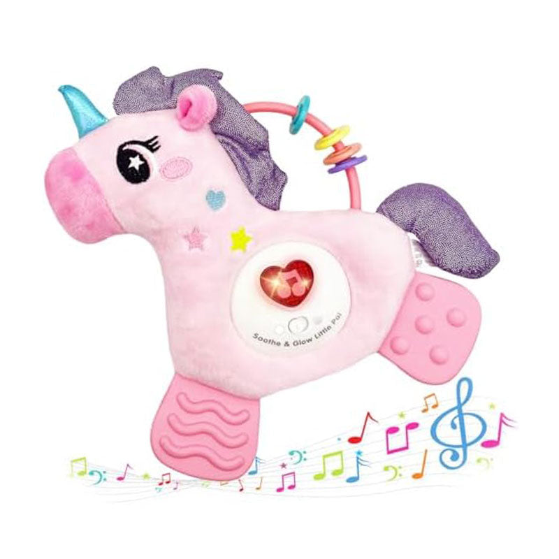 Unicorn Soothe and Glow Little Pal Toy