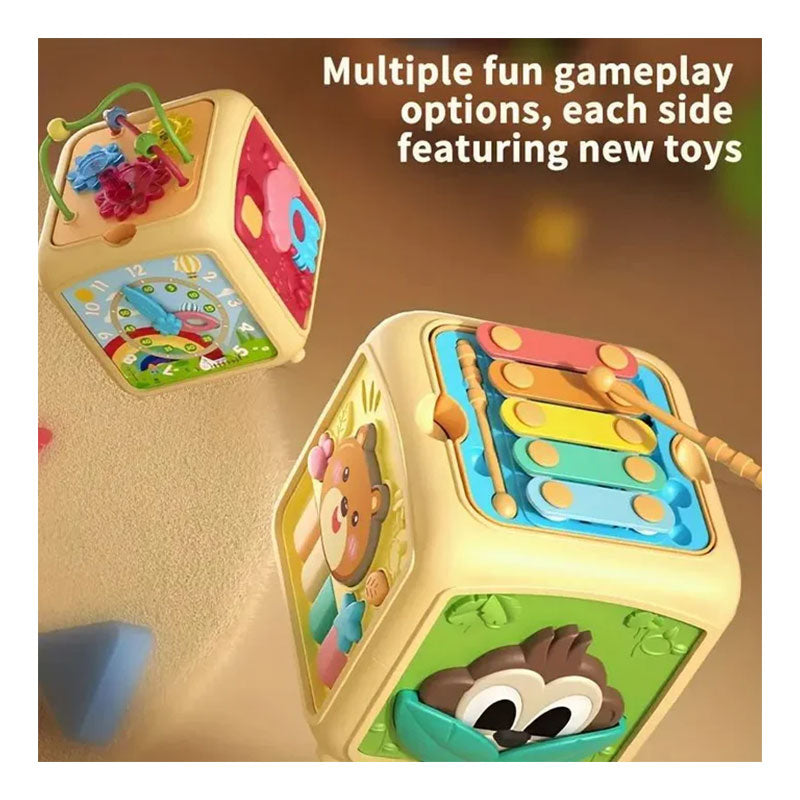 Activity Cube for Kids 8 in 1 #1924