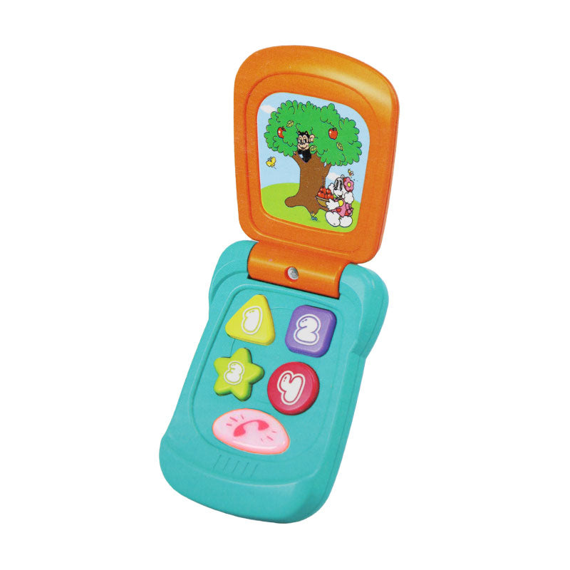 Baby Flip Phone Toy with Light & Music