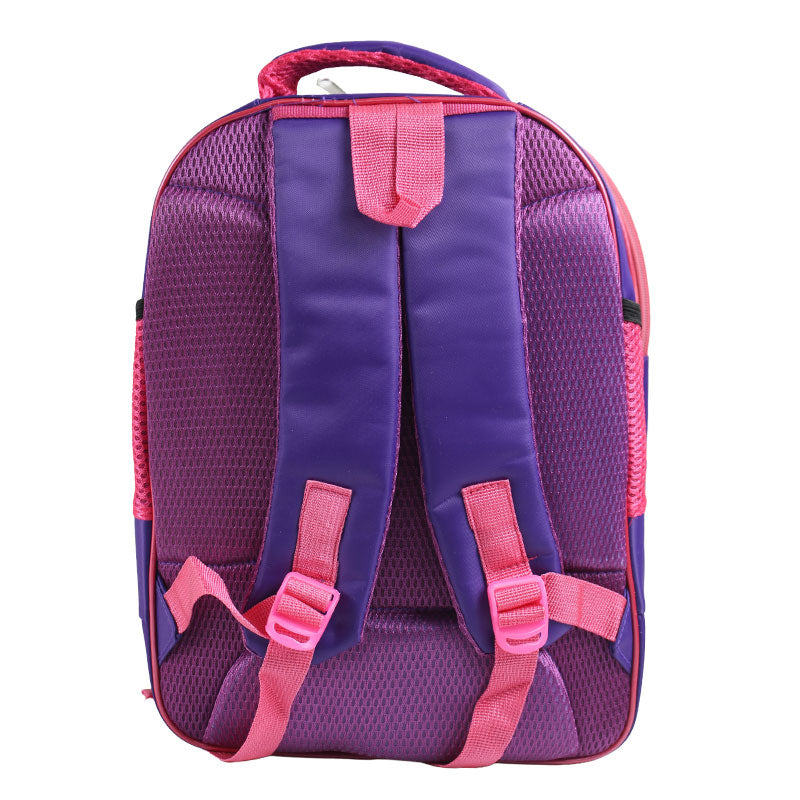 Cute Animal Embossed Bag for Kids 14 inch (Purple) #2032
