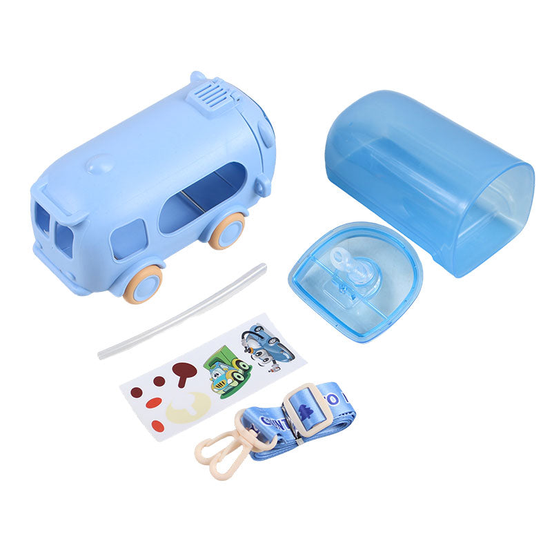 Cute Bus Shape Water Bottle for Boys