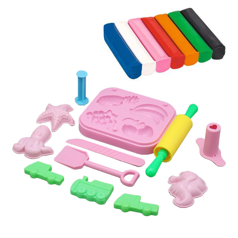 Clay Box with Moulds #0684
