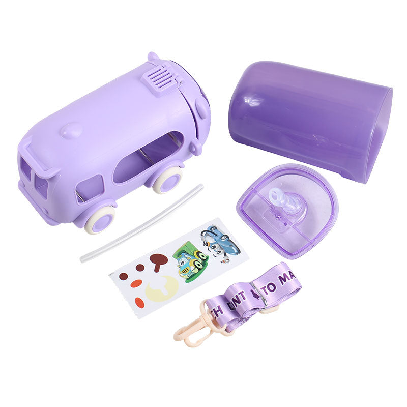 Cute Bus Shape Water Bottle for Girls