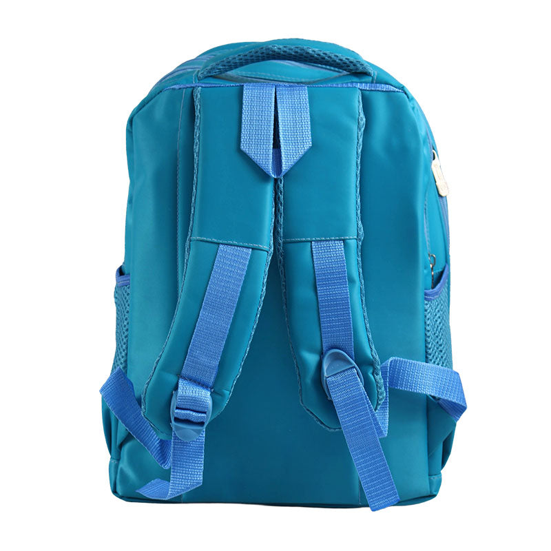 Kids Cute Duck Theme Backpack 15 inch (Cyan Blue)