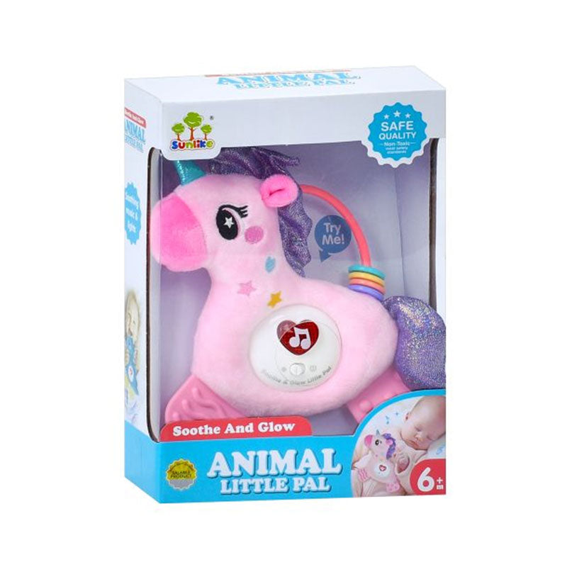 Unicorn Soothe and Glow Little Pal Toy