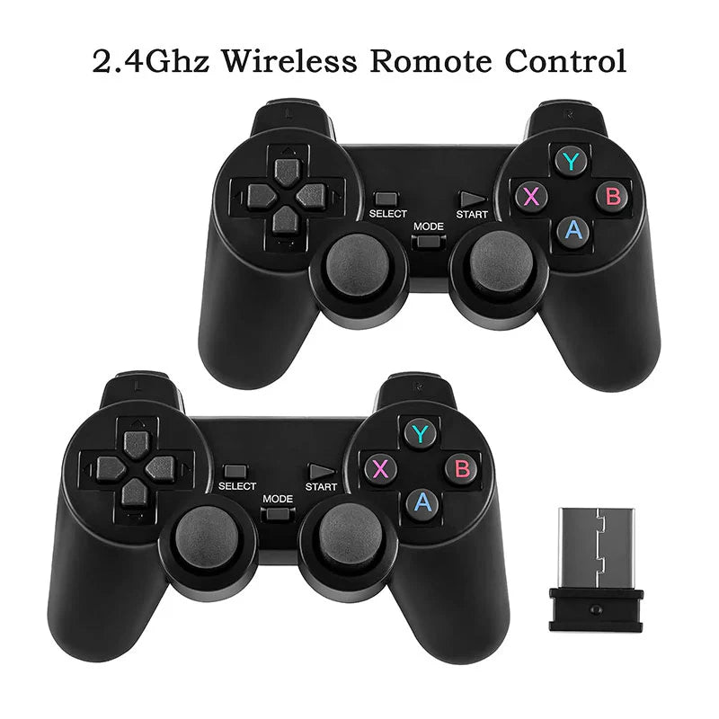 4k Game Stick with Two Controllers