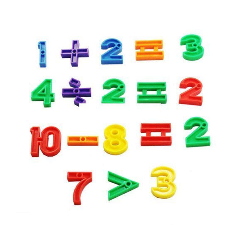 Capital Alphabets and Numbers Plastic Blocks Game