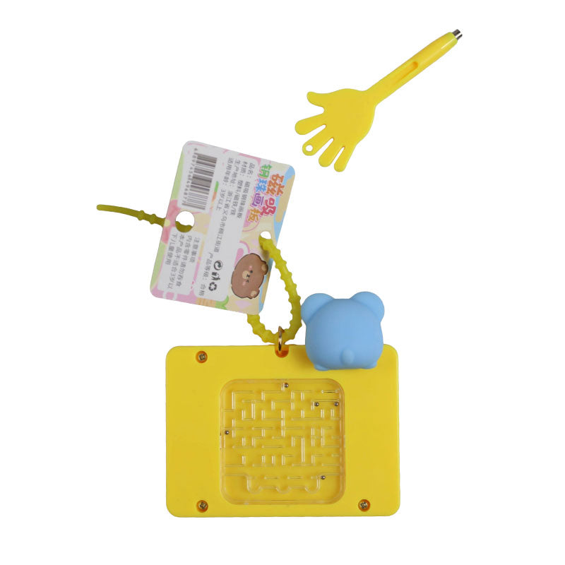 2-in-1 Mini Magnetic & Ball Maze Game