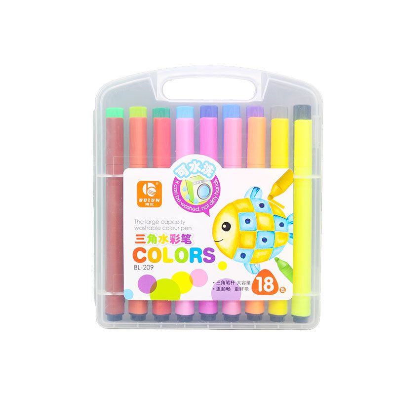 Washable Color Marker 18 Pcs #1930