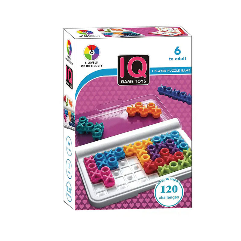 IQ Mind Pattern XO Family Game - 120 Challenges
