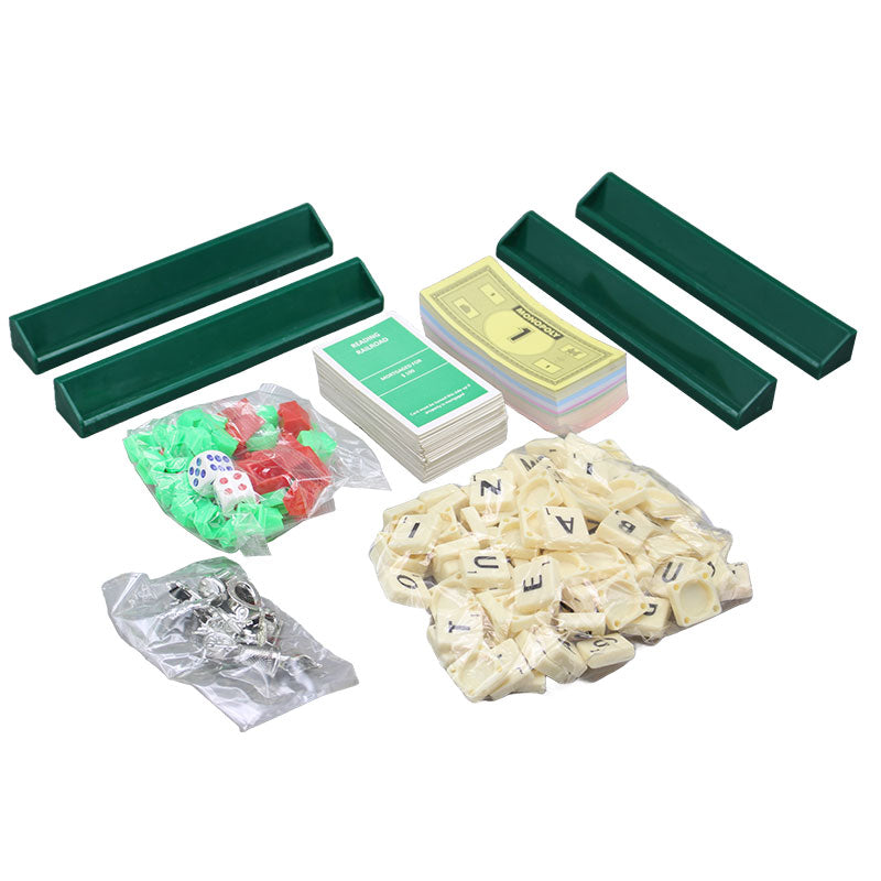 2 In 1 Scrabble And Monopoly Game