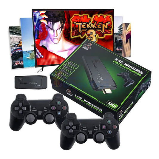 4k Game Stick with Two Controllers