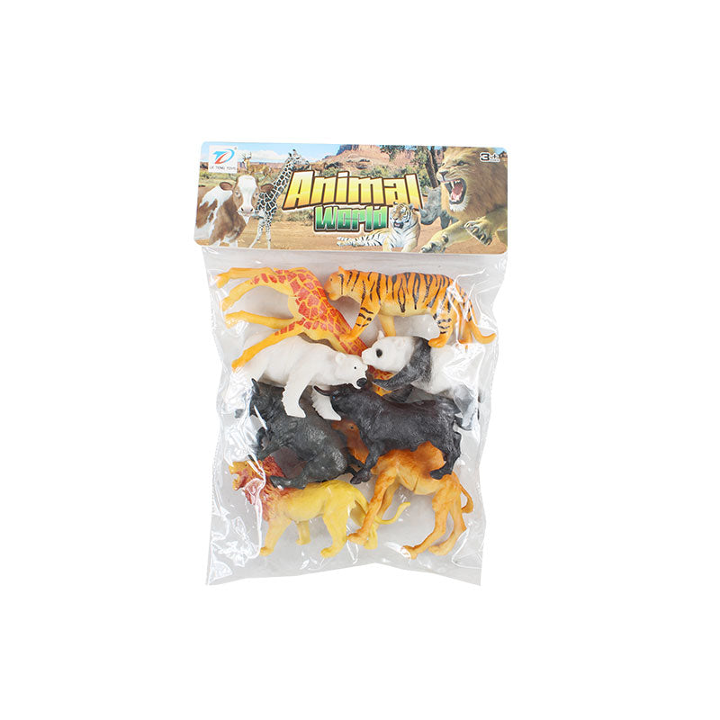 Wild Animal World for Kids 8 Pcs #0720