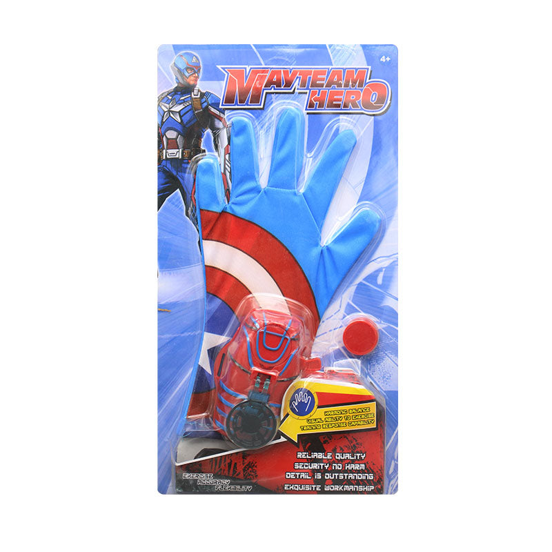 Captain America Shield Shooting Wristband Launcher Kit