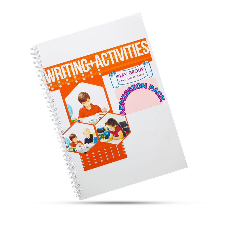 120 Pages Preschool Activity Book