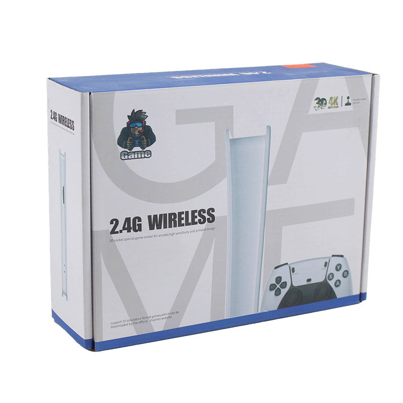 4K Game Stick with Dual 2.4G Wireless Controllers – 20000 Games