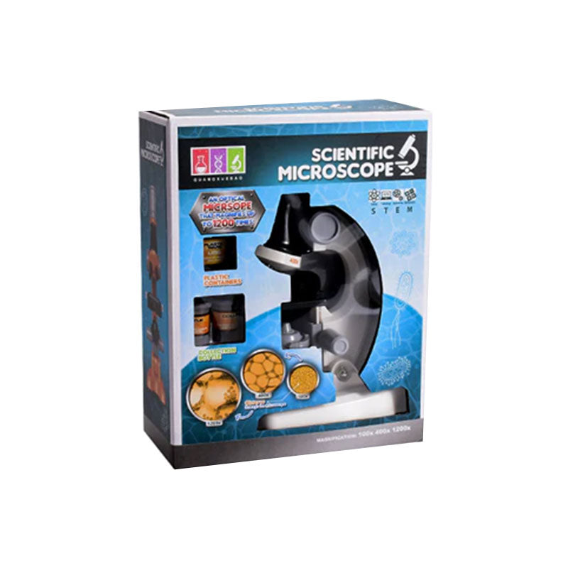 Scientific Microscope work Like Real