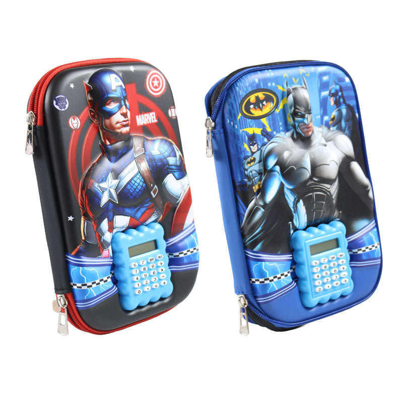 3d Embossed Pouch with Calculator for Boys #1989