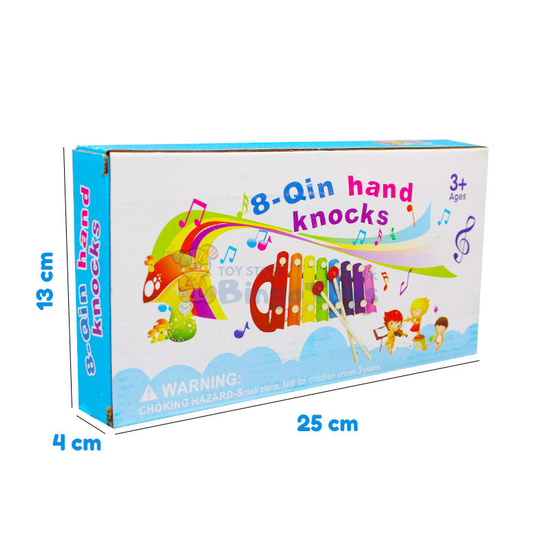8-Qin Hand Knocks Wooden Xylophone (0513)