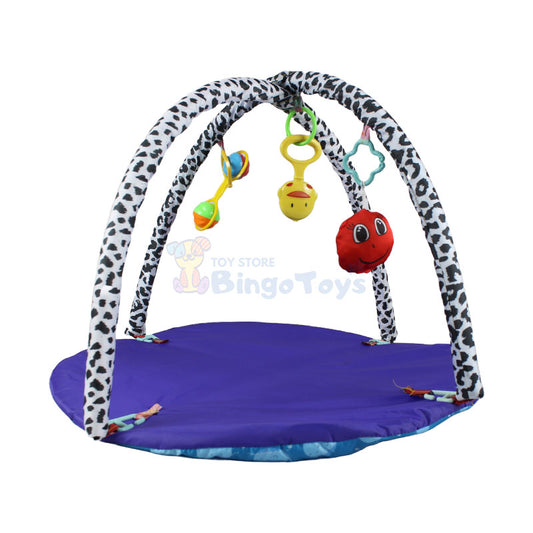 Baby Play Gym Mat with Hanging Rattles