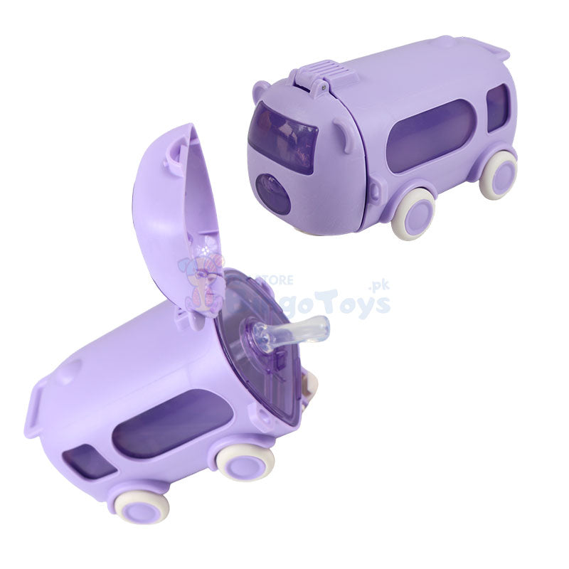 Cute Bus Shape Water Bottle for Girls