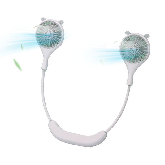 Cute Cartoon Hanging Rechargeable Fan