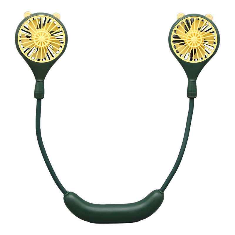 Cute Cartoon Hanging Rechargeable Fan