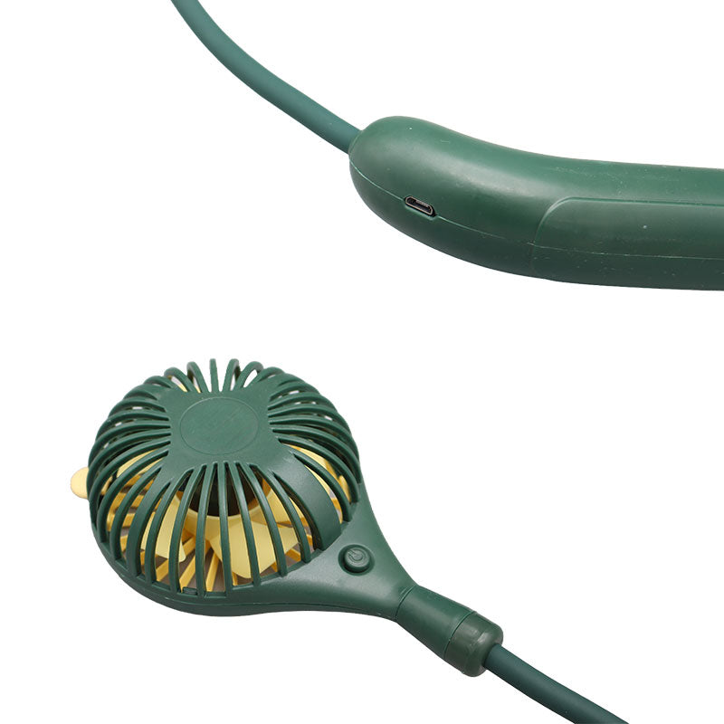 Cute Cartoon Hanging Rechargeable Fan