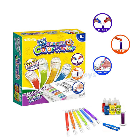 Fill in Changeable Color Marker