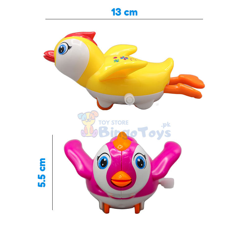 Multicolor Friction Penguin Toy