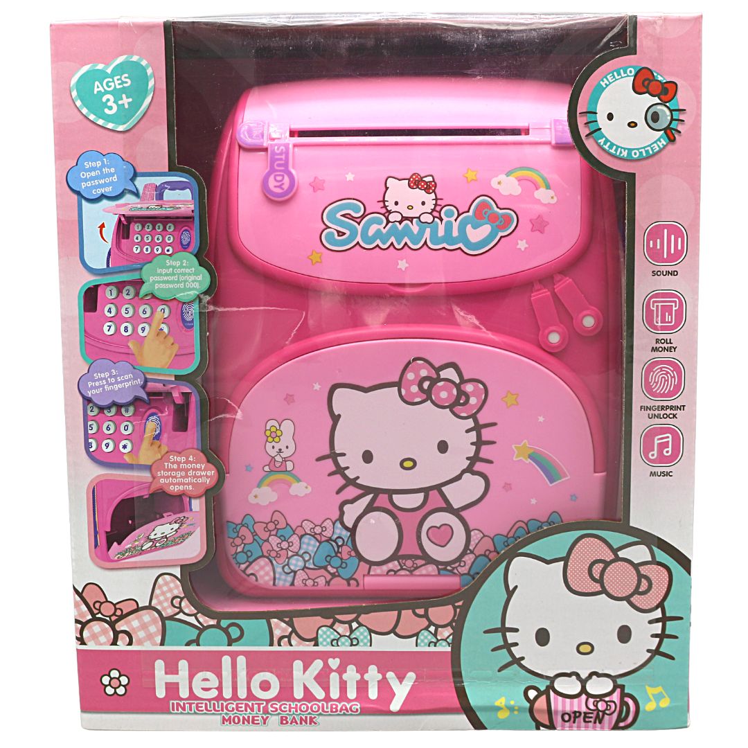 Intelligent School Bag Money Bank(Hello Kitty)