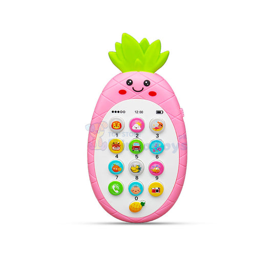 Pineapple Shape Mobile with Light & Music for Kids