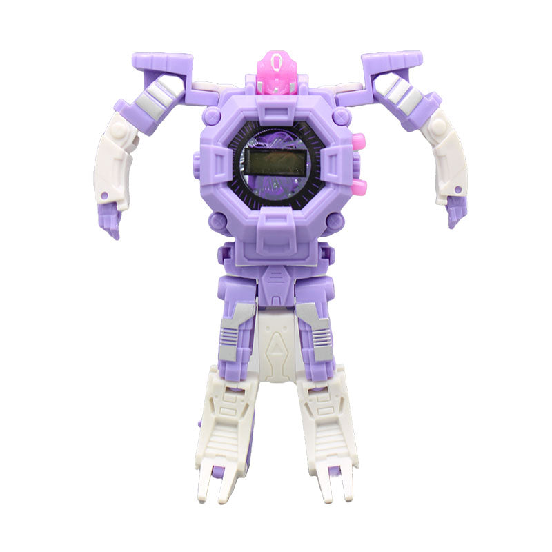 Robot Electronic Deformation Watch