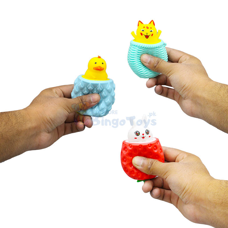 Soft Colorful Squeeze Fidget Squishy Toy (0549)