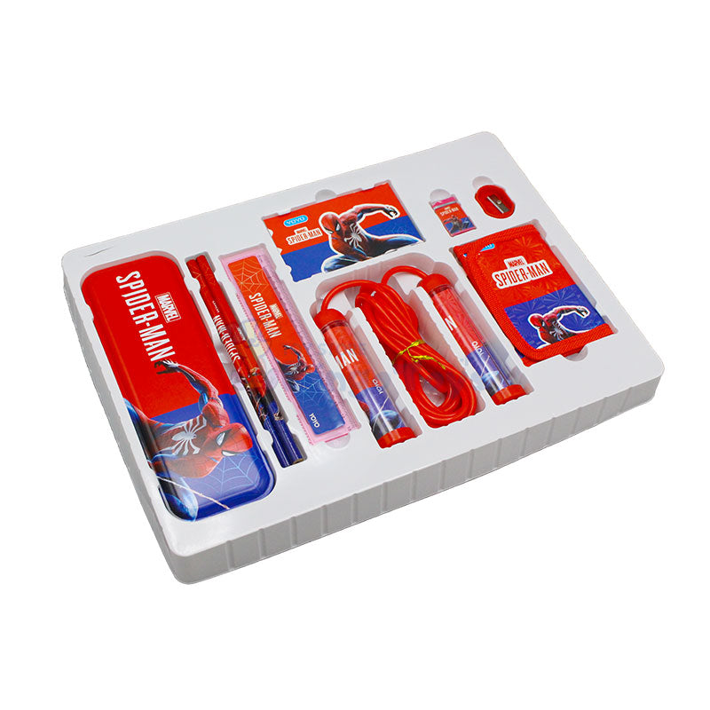 Spiderman 9 Pcs Stationery Set