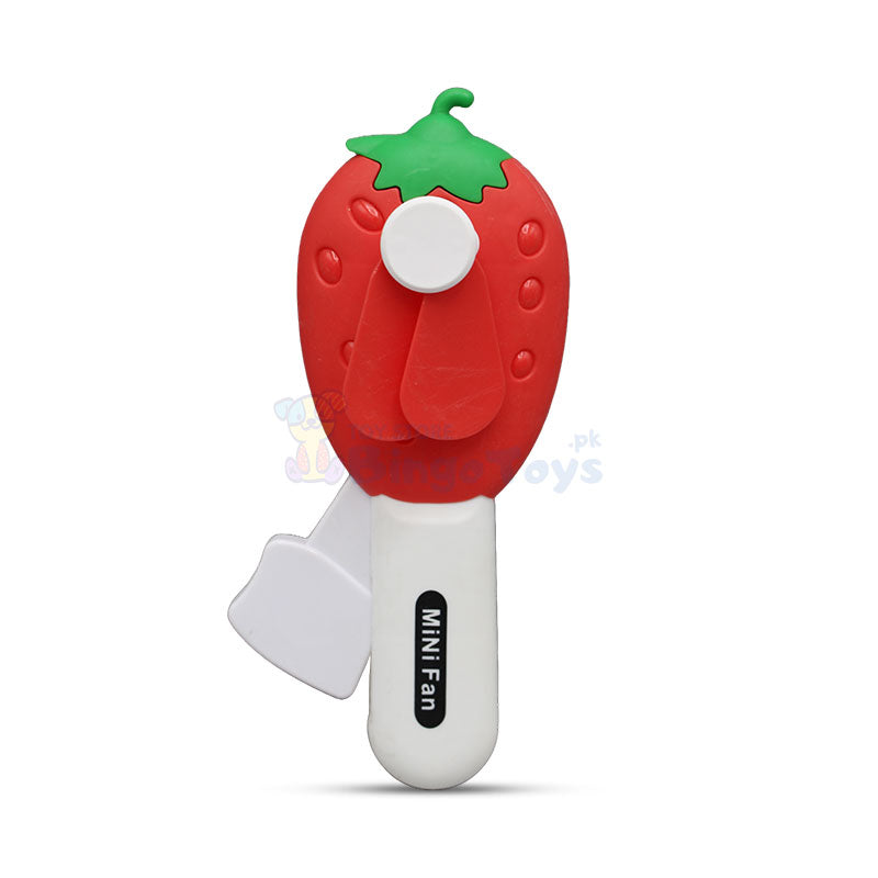 Strawberry Mini Hand Fan