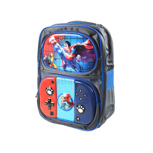 Superman Embossed School Bag 17 inch (1757)