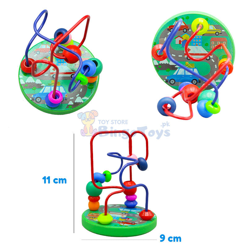 Wooden Colorful Beads Toy (0500)