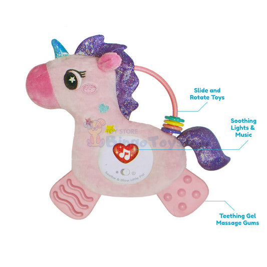 Unicorn Soothe and Glow Little Pal Toy