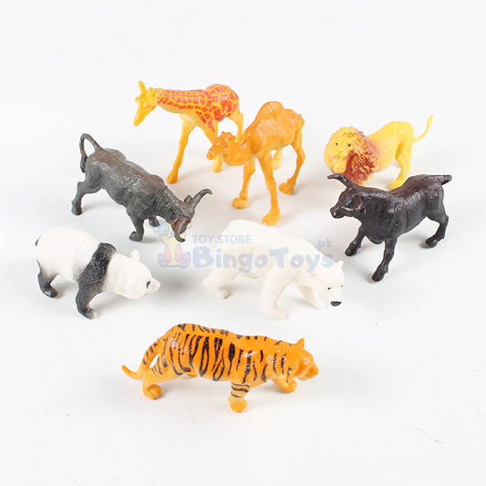 Wild Animal World for Kids 8 Pcs #0720