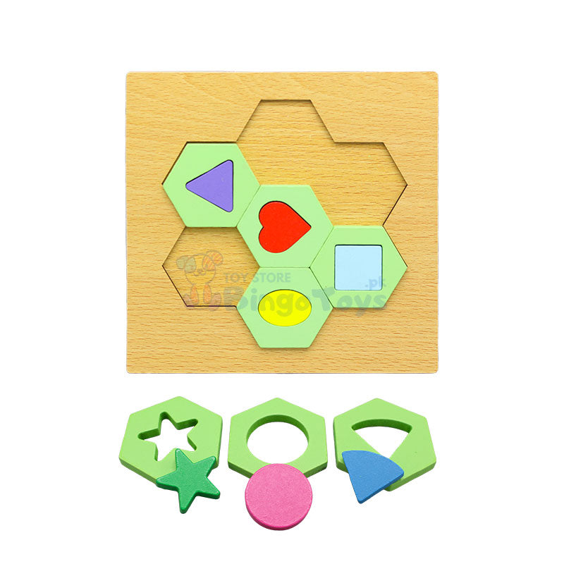 Geometric Shape Quick Matching Puzzle Board (1542)