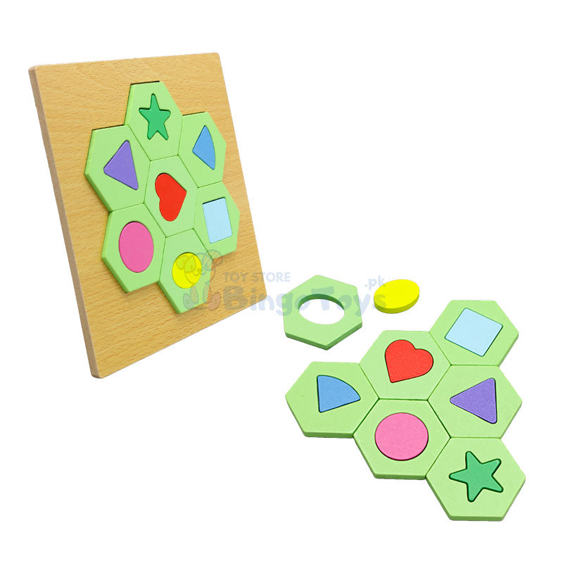 Geometric Shape Quick Matching Puzzle Board (1542)